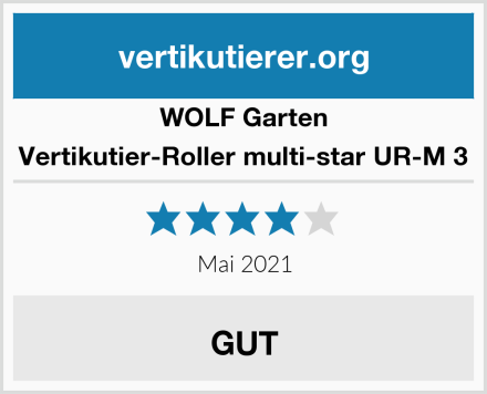WOLF Garten Vertikutier-Roller multi-star UR-M 3 Test